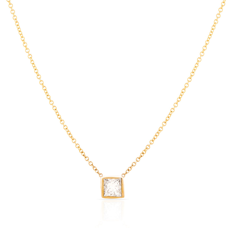 Princess Diamond Necklace