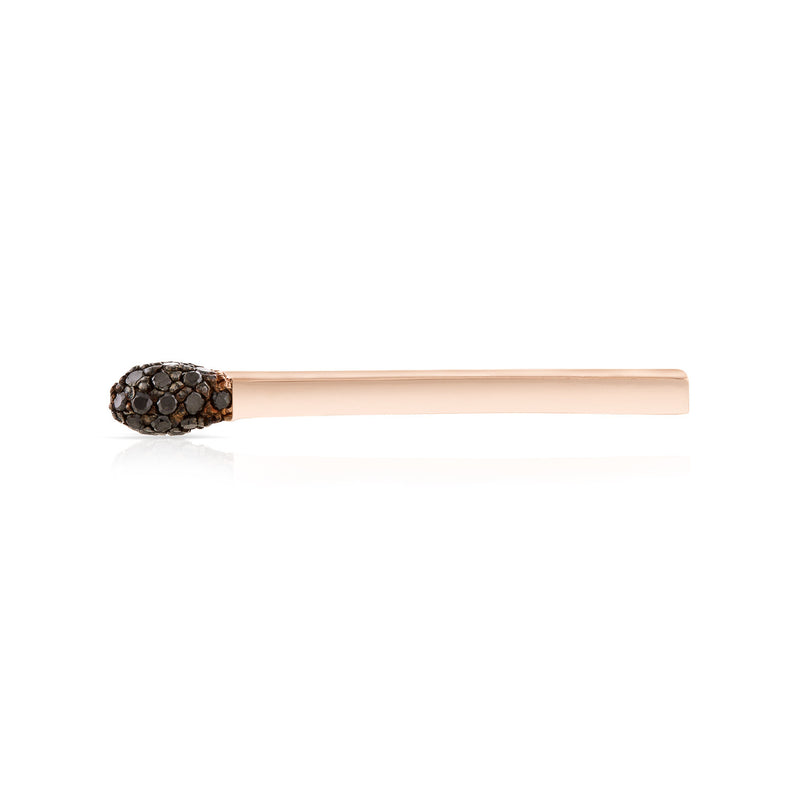 Pave Diamond Matchstick Earring