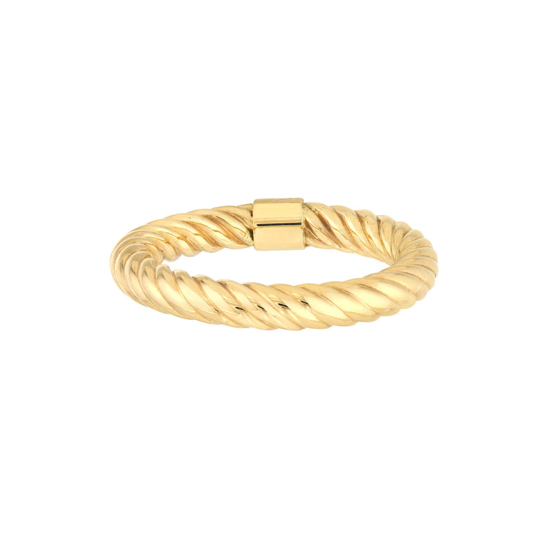 Twisted Tube Ring