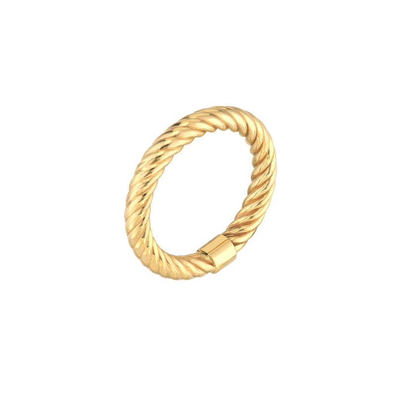 Twisted Tube Ring