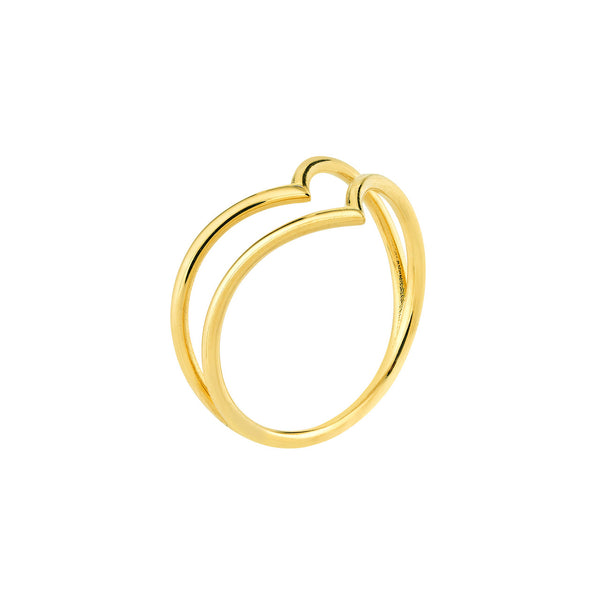 Double Chevron Ring