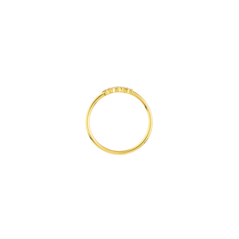 Diamond Cluster Ring