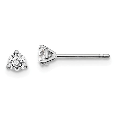 Diamond Stud Earrings - 1/2 Carat Total Weight