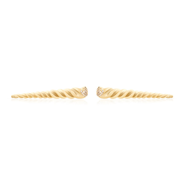 Pave Diamond Unicorn Earring