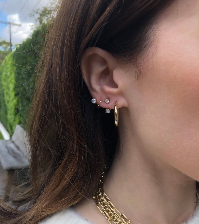 Diamond Stud With Jacket