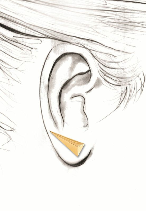Pyramid Earring