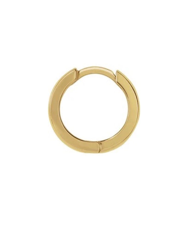Mini Gold Snap Huggie